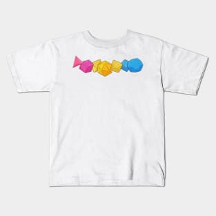 Pride Dice Pan Pansexual Kids T-Shirt